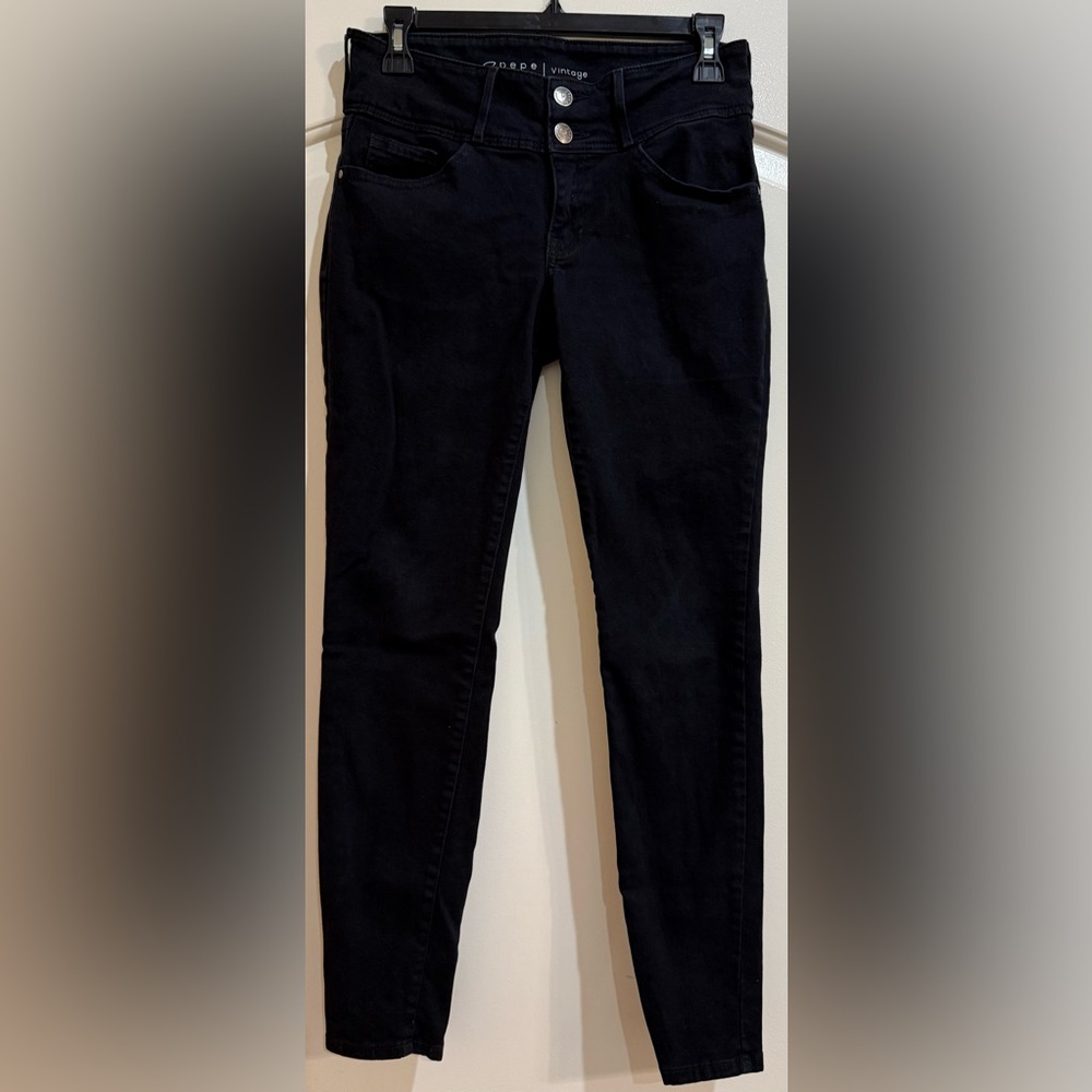 Pepe Revolution & Co Black Skinny Jeans